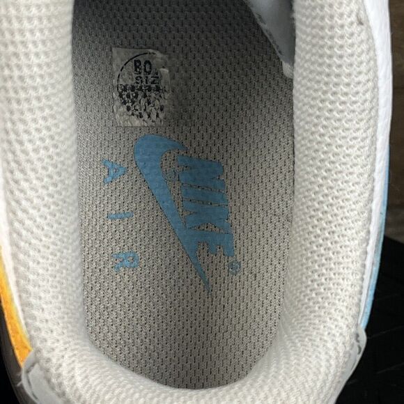 Nike Air Force NBA 1 '07 LV8 EMB GS 75th Anniversary Fiesta Shoes 4.5Y Womens 6 - Picture 6 of 10